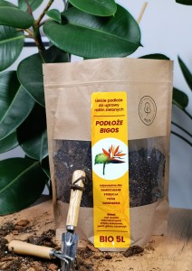 Gotowe podłoże BIGOS do roślin zielonych BIO – 5 litrów