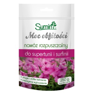 SUMIN NAWÓZ ROZPUSZCZALNY DO SUPERTUNII I SURFINII MOC OBFITO?CI