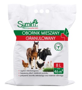 SUMIN OBORNIK MIESZANY GRANULOWANY (Z KWASAMI HUMUSOWYMI) NAWÓZ NATURALNY