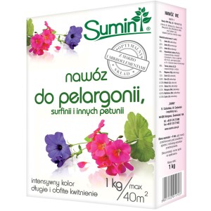 SUMIN NAWÓZ DO PELARGONI, SURFINII I INNYCH PETUNII