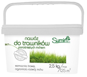 SUMIN NAWÓZ DO TRAWNIKÓW POROŚNIĘTYCH MCHEM