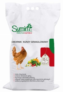SUMIN OBORNIK KURZY GRANULOWANY - NAWÓZ NATURALNY