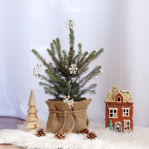 Świąteczny Świerk z Ozdobami (reniferki)